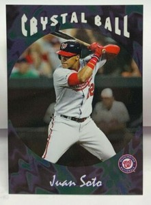 Juan Soto 2019 Topps Throwback Thursday '95 TSC Crystal Ball Design #186 SP /806