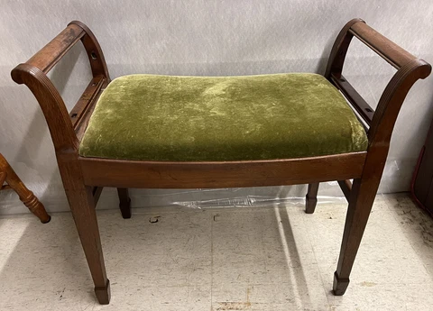 Vintage Retro bench Cover