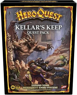Heroquest Expansion Kellars Keep Board game  - Image 1 of 3
