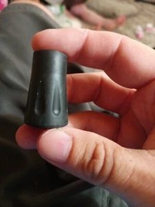 Rubber Trekking Pole Tip Cover Walking Stick Tip Replacement 40mm Cover hot I7M2 - Picture 1 of 3