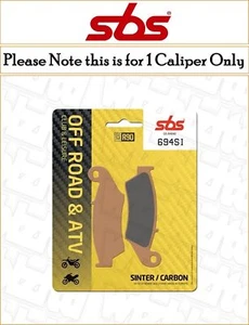 Gas Gas EC 125 2007 [Front Sintered Brake Pads] [SBS SI Series] - Picture 1 of 1