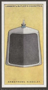 LAMBERT & BUTLER-MOTOR CAR RADIATORS 1928-#03- ARMSTRONG SIDDELEY  - Picture 1 of 2