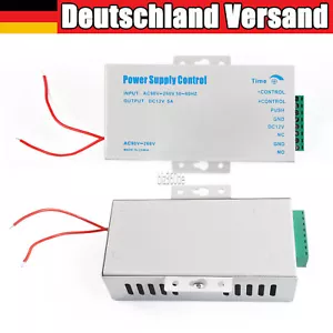 12V 5A Zugangskontrolle System Netzschalter für RFID Reader Keypad Türschloss - Bild 1 von 12