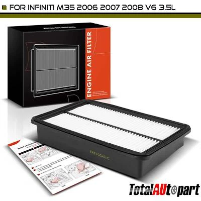 Новый воздушный фильтр двигателя для INFINITI M35 2006 2007-2008 V6 3,5 л передний AF54MEG00KNW - Изображение 1 из 4