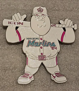 Cooperstown Dreams Park Pin - 2024 Peter Griffin Marlboro Marlins WHITE OUT #34/40 - Bild 1 von 8