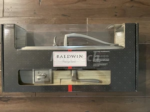 BALDWIN Torrey Pines SmartKey Seguridad 91800-048 Manija Níquel Satinado - Imagen 1 de 9
