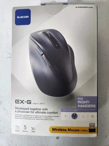 ELECOM Wireless Mouse Silent EX-G  M Size Wireless 2.4GHz Compatibl - Picture 1 of 6