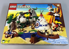 Lego Western 6748 Boulder Cliff Canyon Original Vintage MIB