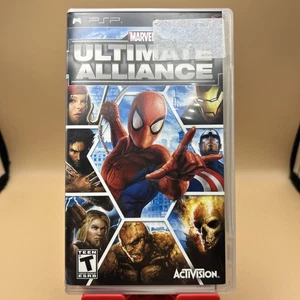 Marvel: Ultimate Alliance (Sony PSP, 2006) getestet funktioniert mit Handbuch - Bild 1 von 7