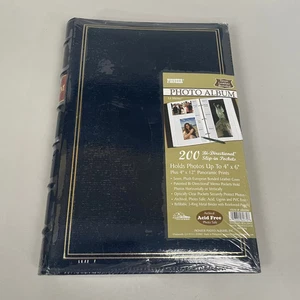 Pioneer 200 Capacity 4" x 6" Photo Album Acid Free - Brand New Sealed - Vintage - Bild 1 von 9
