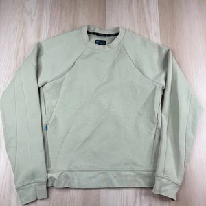 Janji Sweatshirt Womens S Small Green Circuit Knit Crew Pullover Long Sleeve - Picture 1 of 11