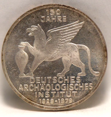 Germany, 1979-J 5 Marks, KM150, silver, ,2250 oz., UNC, NR, 11-27 - Image 1 of 2