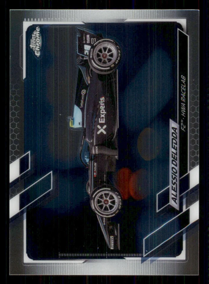 2021 Topps Chrome Formula 1 #133 Alessio Deledda/F2 Cars - Image 1 of 2