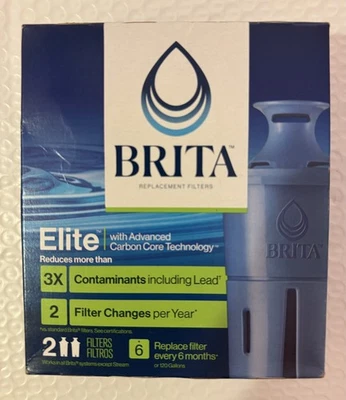 Brita Replacement Filters for Pitchers Dispensers - 2 Count - Image 1 of 4