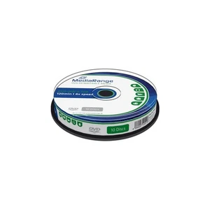 MediaRange DVD-RW 4.7GB 120min 4-fache Schreibgeschwindigkeit 10er Cakebox - Bild 1 von 3