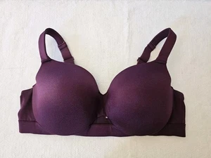 Cacique 42D Balconette BH burgund lila vollflächig leicht gefüttert - Bild 1 von 8