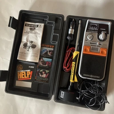 GE Help! Emergency Information 2-Way Citizens Band Radio 3-5900 CB Handheld  - Image 1 of 4