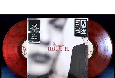 ALKALINE TRIO Crimson 2x10" on RED MARBLE VINYL New SEALED colored /1200 - Image 1 of 4