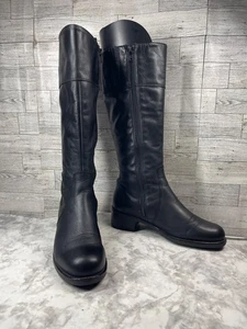 Botas Altas La Canadienne Mujer 7W Ancho Passion Zapatos Cuero Negro Ecuestre - Imagen 1 de 23