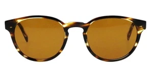 Neue Warby Parker Percey 256 48 mm braun gestreifte Sonnenbrille Unisex Anprobiergläser - Bild 1 von 7