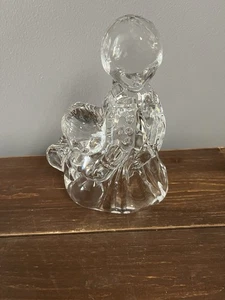 Vintage Mikasa Crystal Choir Angel Statue Germany Christmas Decoration - Picture 1 of 1