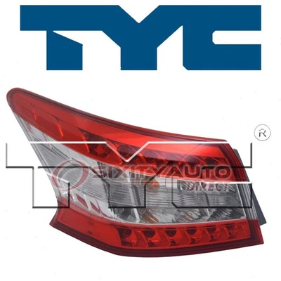 TYC Left Outer Tail Light Assembly for 2013-2015 Nissan Sentra Electrical yv Foto 1 de 4