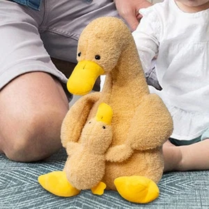 Stuffed Animal Duck Cartoon Duck Plushies Mother and Child Duck Soft great - Picture 1 of 7