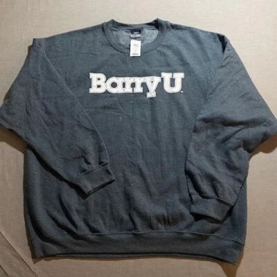 MV Sport Barry U Sudadera Cuello Redondo Pullover Universitario Carbón Para Hombres XXL Gris. Foto 1 de 4