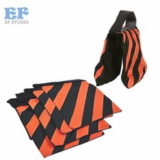 4X Photo Studio balance Weight Sandbag for Flash Light Stand Boom Tripod Orange