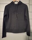 Women's PONY Pull Over Drawstring Hoodie Black Size Small
