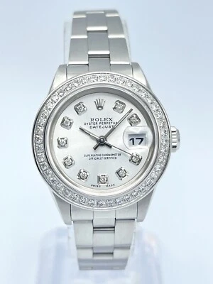 Rolex Datejust 26mm 79190 Silver Diamond Dot Dial & Diamond Bezel Box - Image 1 of 4
