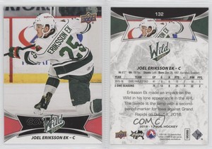 2016-17 Upper Deck AHL SP Red Joel Eriksson Ek #132 Rookie RC