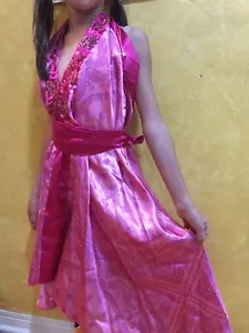 Sexy Sundress Beach Casual Dressy PartyPink Dress Cover - Picture 1 of 12
