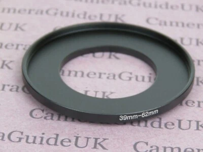 39mm to 62mm Male-Female Stepping Step Up Filter Ring Adapter 39mm-62mm  - Image 1 of 2