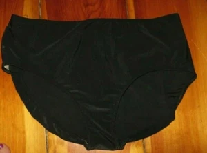 Pantalones de bikini LL Bean negros acanalados talla 26 - Imagen 1 de 2