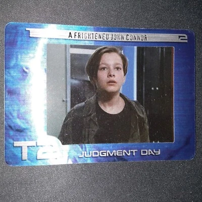 2003 ArtBox Terminator 2 FilmCardz #21 A Frightened John Connor Card - Image 1 of 2