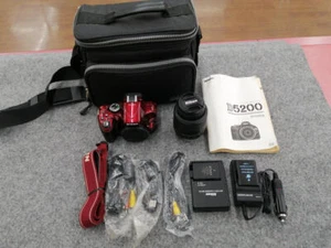 NIKON Digital SLR D5200 18-55 VR lens kit 24.1 million pixels F/S from Japan - Picture 1 of 13