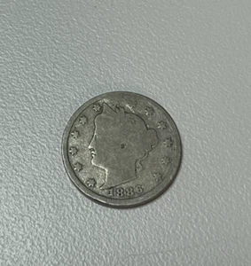 1886 Liberty Head Nickel 5c Better Grade Details #914 - Picture 1 of 2