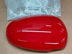 TOYOTA PRIUS OUTER MIRROR COVER FITS 2010-2015 RED PASSENGER SIDE - Picture 1 of 2