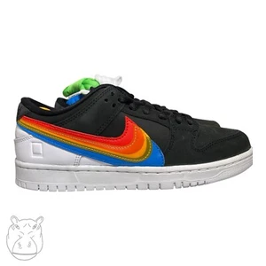 Nike Polaroid x Dunk SB Pro QS Low Black - UK 6.5 - BNIB ✅- Fast Dispatch 📦🚚 - Picture 1 of 13