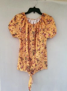 Casual Yellow Summer Top. Various Sizes.  Unbranded. - Picture 1 of 4