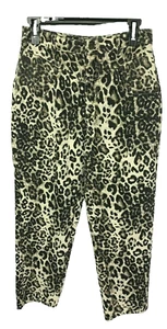 Le Lis Collection Lepard Print Jeans SZ M NWT - Picture 1 of 9