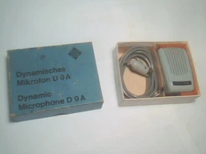 Micrófono dinámico original Telefunken D9A Alemania con caja - Imagen 1 de 12