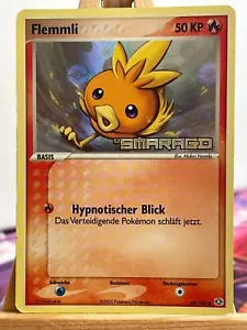 Flemmli 69/106 EX Smaragd Reverse Holo Stamp Deutsch VG Pokemon - Bild 1 von 1