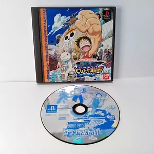 One Piece Tobidase Kaizokudan PS1 PlayStation 1 Japan Import No Manual - Picture 1 of 7