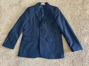 NWOT-Boys Size 10 Navy Blue Blazer/Jacket/Sports Coat Cat & Jack - Picture 1 of 3
