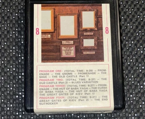 Emerson Lake & Palmer Pictures at the Exhibition 8 Track Tape Vg - Bild 1 von 4