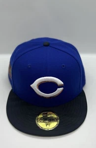 Cappy Gilmore Cincinnati Reds Black Camo Brim Stadium SP New Era 59fifty 7 5/8 - Picture 1 of 12