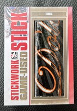 2013-14 In The Game ITG Stickwork Game-Used Stick Gold 1/1 Kyle Turris