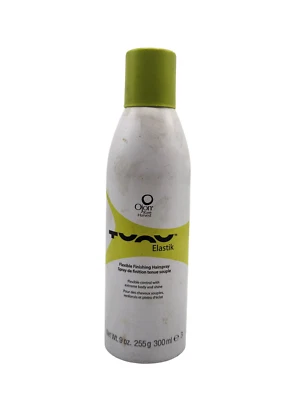 Spray para el cabello Ojon acabado flexible 9 oz - Nuevo stock antiguo - Botella manchada Foto 1 de 2